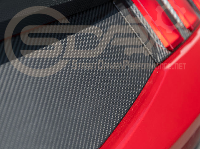 2024-UP FORD MUSTANG S650 | CARBON FIBER REAR TRUNK PANEL COVER TRIM